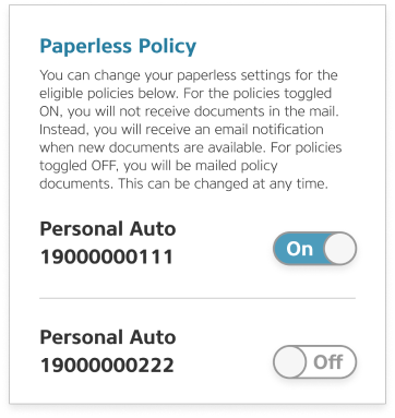 Alfa Insurance Enable Paperless Option Example Graphic